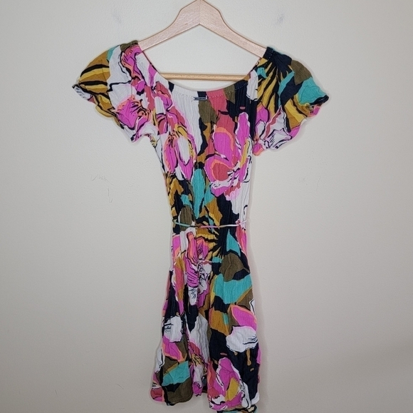 Billabong | Colorful Both Ways Tropical Floral Dress Size Small - Picture 3 of 6